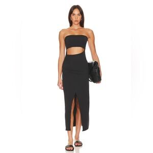 LSPACE Corsica Strapless Dress in Black